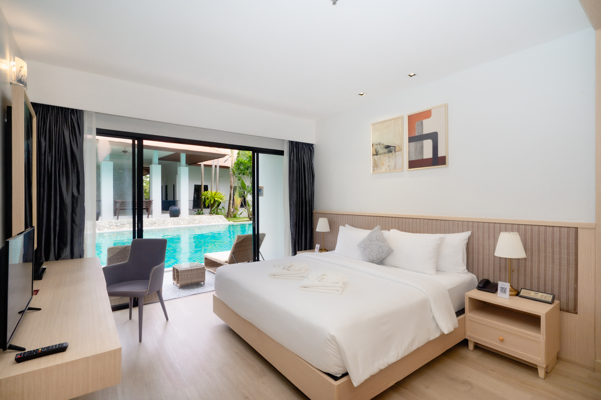 Deluxe Pool Access Room at Mai Khao Beach Resort in Phuket